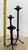 1970s Brutalist Wrought Iron Candlesticks, Set of 3 For Sale - Image 6 of 7