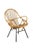 Rattan Chairs & Coffee Table, Set of 4 For Sale - Image 12 of 16