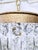 Art Deco Vintage Brass Crystal Basket Chandelier With Ornate Floral Detailing Frame For Sale - Image 3 of 10