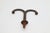 Traditional Vintage Cast Iron Double Arm Ceiling Mount Hook For Sale - Image 3 of 3