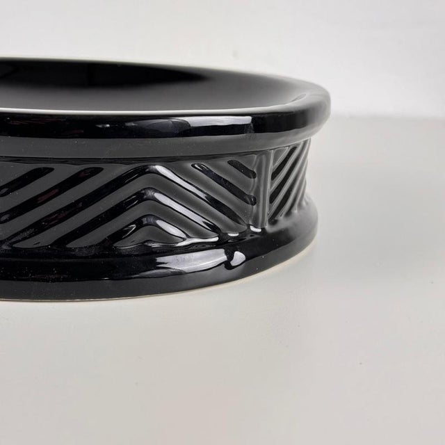 Ceramic Catchall or Centrepiece attributed to Tommaso Barbi, Rome, Italy, 1970s For Sale - Image 10 of 16