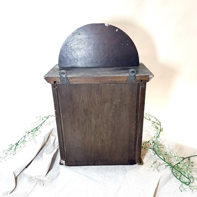 Art Nouveau Engraved Wooden Cabinet, 1890s For Sale - Image 4 of 16