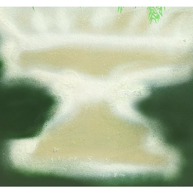2020s Lavander Garden No.1 Contemporary Botanitcal Orginal Painting by Susan Havens For Sale - Image 5 of 5