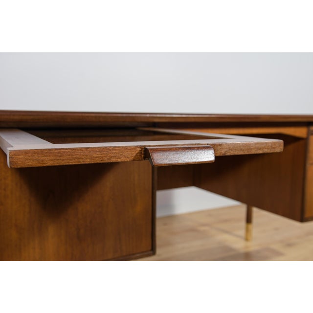 Mid-Century Teak Desk by Sten Blomberg for Seffle Möbelfabrik, Sweden, 1960s For Sale - Image 14 of 18