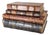 Mid-Century Faux Leatherbound Book Decorative Box, French or English For Sale