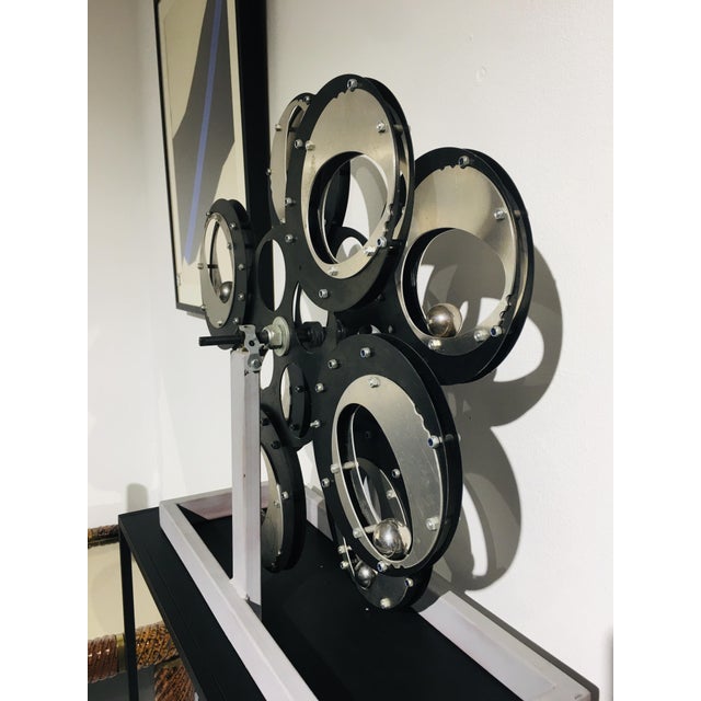 Metal Industrial Kinetic Object, 1970s For Sale - Image 7 of 9