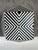 Art Deco Style Sculptural Resin Black and White Side or End Table, a Pair For Sale - Image 4 of 15