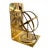Vintage Brass Armillary Sphere Bookend, c.1980s For Sale