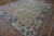 Ivory Knotted Chinese - Peking Square 1880s Wool Room Size Antique Rug, Circa Date: 1880s. This exceptional Chinese Peking...