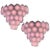 Pink Murano Glass Disc Chandeliers, Italy, 1970s, Set of 2 For Sale - Image 15 of 15