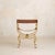 Italian Gold-Leaf + Leather Accent Chair, 1960s - 2 Available For Sale In Chicago - Image 6 of 11