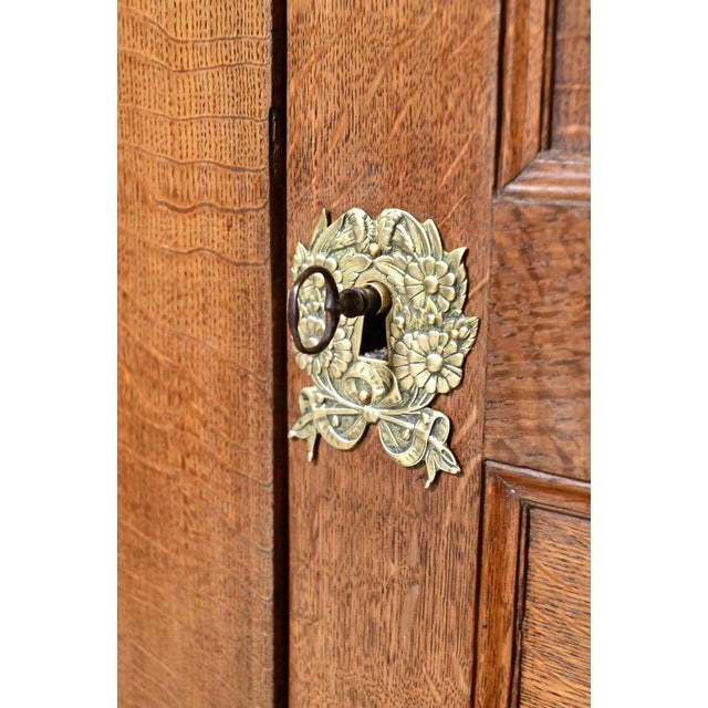 Two-Body Property Buffet in Oak For Sale - Image 12 of 18