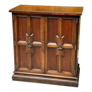 1960s Lane Mid Century Bar Cabinet For Sale