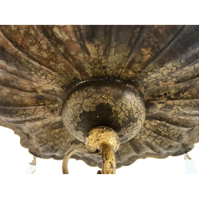 Antique French Ceiling Lamp, 1800s For Sale - Image 5 of 16