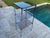 Metal Vintage Chrome and Glass Nesting Tables, 1970, Set of 3 For Sale - Image 7 of 18