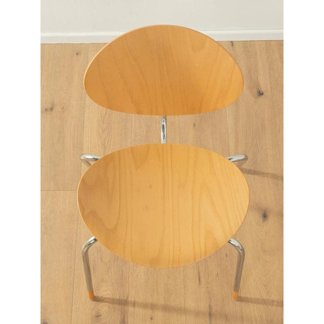 Wood Model Mosquito Dining Chairs by Elmar Flötotto for Flötotto, Set of 4 For Sale - Image 7 of 11