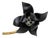 Fabrice Paris Giant Black Dahlia Resin Flower Brooch For Sale