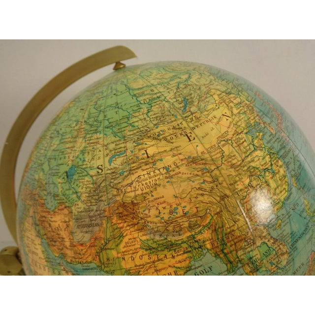 Vintage Illuminated Duo Glass Globe by Paul Oestergaard for Columbus, 1950s For Sale - Image 15 of 18