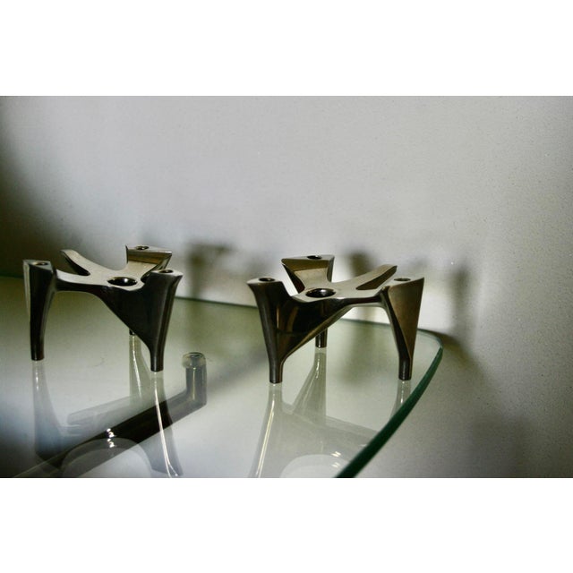 Bird-in-Flight Candlesticks from Hammonia Motard, 1960s, Set of 2 For Sale - Image 10 of 10