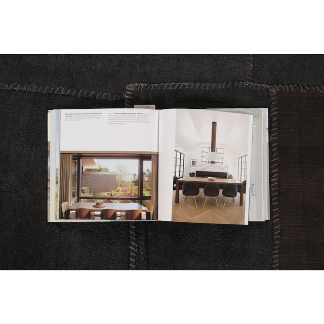 Black Vintage Anatolian Patchwork Rug With Black and Brown Patterns - Rug & Kilim For Sale - Image 8 of 9