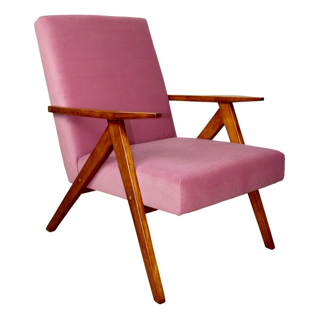Vintage B-310 Var Lounge Chair with Pink Upholstery, 1970s For Sale