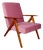 Vintage B-310 Var Lounge Chair with Pink Upholstery, 1970s For Sale
