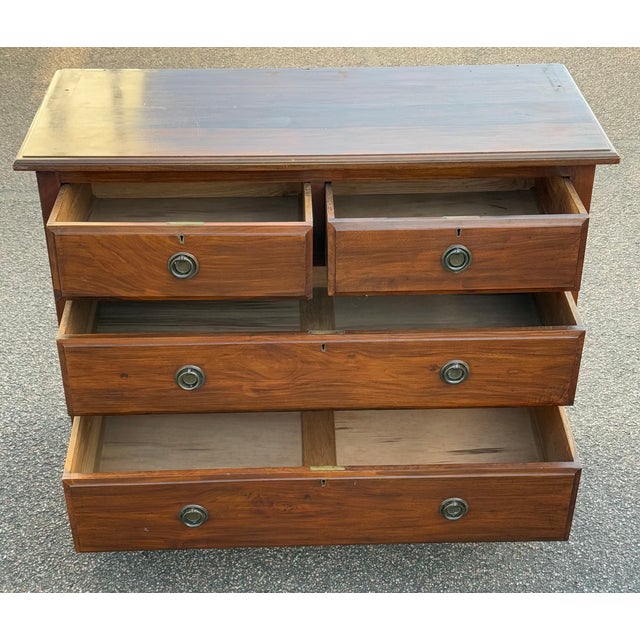 Antique English Dressing Table with Mirror For Sale - Image 4 of 18