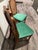 Mid-Century Drexel Heritage Side Chairs in Everfast Billiard Green Chenille - A Pair For Sale - Image 11 of 12