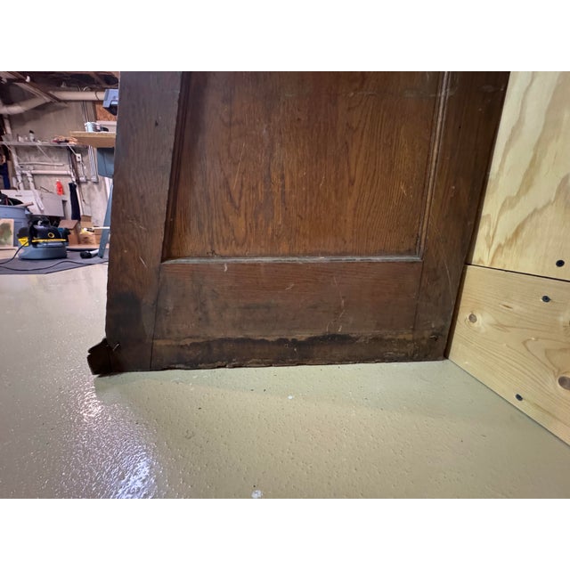 Early 20th Century American Monumental Angled Apothecary Style Cabinet / Display Unit - 85” For Sale - Image 11 of 11