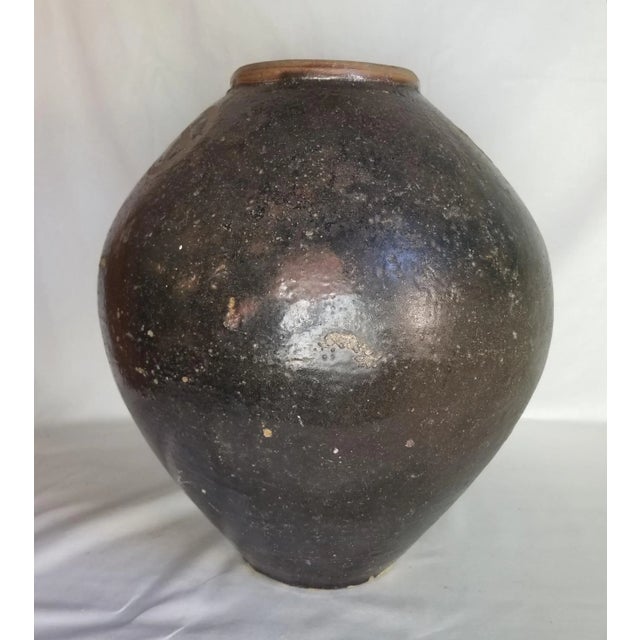 Early 20th Century Early 20th Century Chinese Rice-Wine Jar For Sale - Image 5 of 9