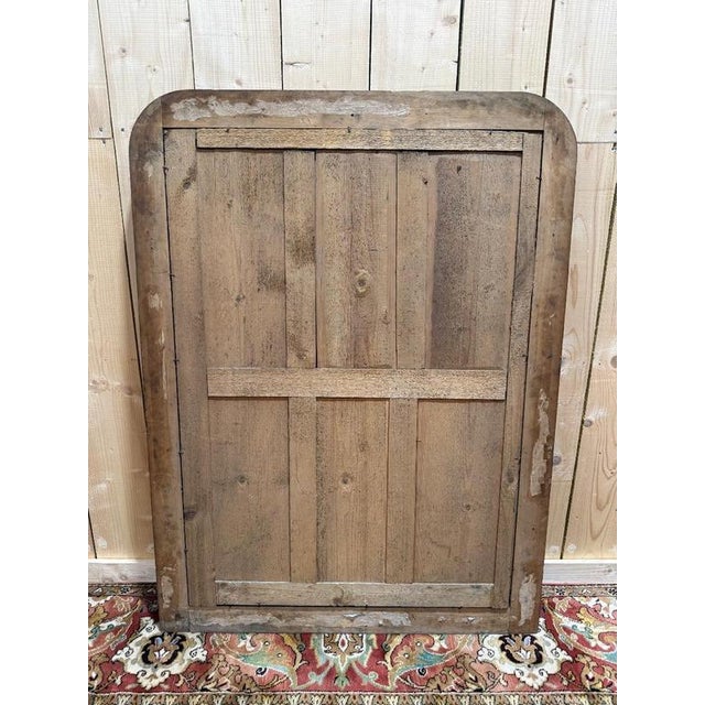 Louis Philippe Mercury and Mahogany Mirror For Sale - Image 5 of 6