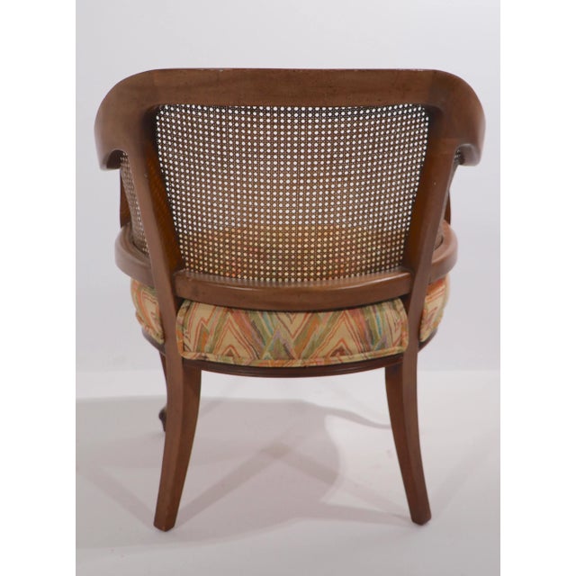Provincial Caned Tub Chair For Sale - Image 9 of 10