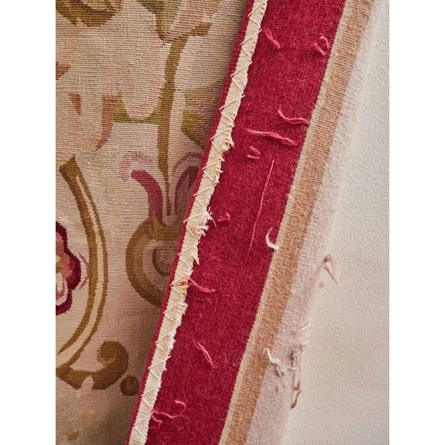 Long Savonnerie Tapestry from Aubusson For Sale - Image 9 of 10
