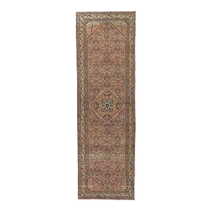 Late 20th Century Vintage Persian Malayer Rug Runner, 03'03 X 10'06
