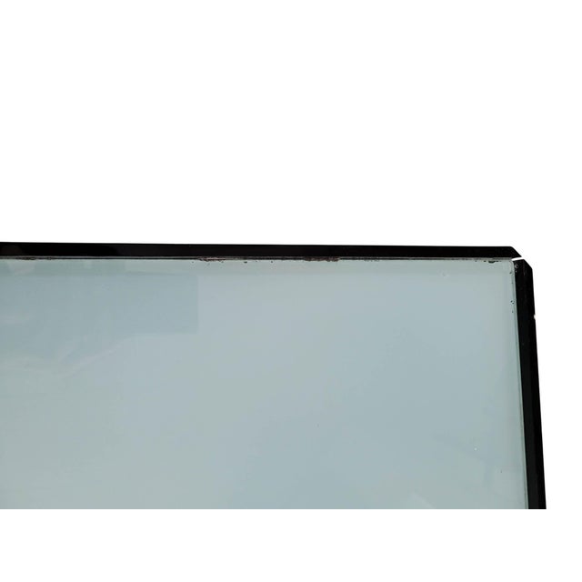 Vintage Postmodern Architectural Black Acrylic Nightstands or End Tables, Pair For Sale - Image 11 of 11