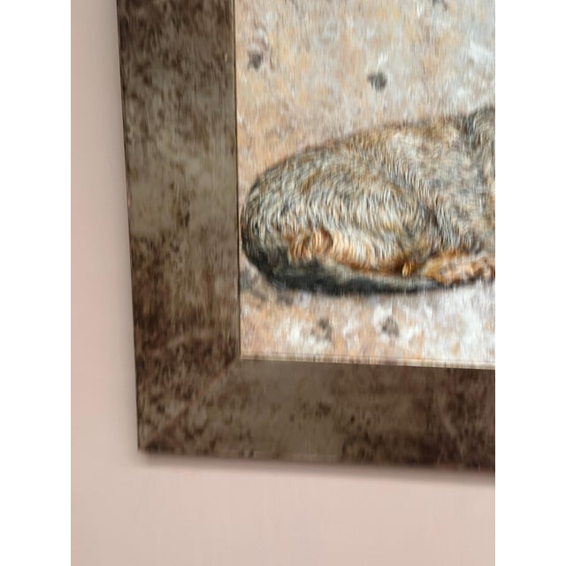 Plat. Victor, Dachshunds, 1960s, Oil on Canvas, Framed For Sale - Image 6 of 18