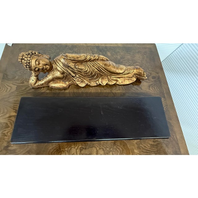 Reclining Buddha Statue For Sale - Image 11 of 12