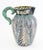 Matt Nolen (American, b. 1960) Two Polychrome Glazed Art Pottery Pieces, comprising: "Quench" pitcher with leopard...