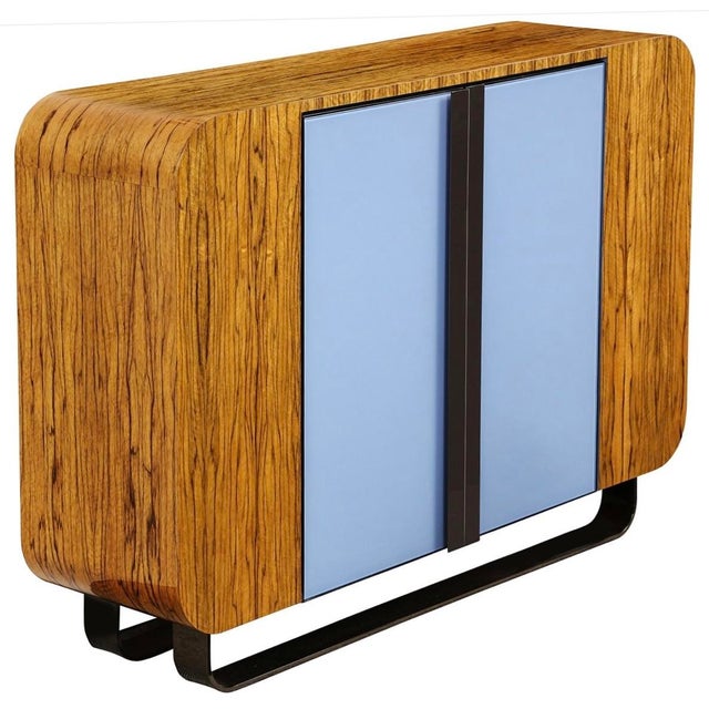 Modern High Style Modern Console or Cabinet For Sale - Image 3 of 6