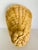 Vintage Handwoven Rush Grass Cornucopia, Horn of Plenty Thanksgiving Basket For Sale - Image 4 of 10