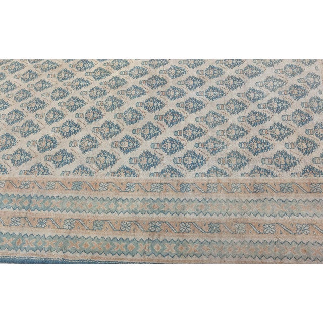 Oversized Antique Indian Agra Rug For Sale In New York - Image 6 of 9