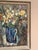 Mid 20th Century Sven Age, Flowers in Blue Vase, 1950s, Oil on Panel, Framed For Sale - Image 5 of 18