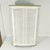 Wood 1960s Vintage Boho Chic Coastal Americana Extra Tall Wicker Hamper For Sale - Image 7 of 16