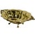 Mid Century Hammered Brass Scalloped Brass Footed Bowl Cachepot For Sale - Image 13 of 13