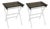 Pair of American 1970's Acrylic Tray Tables by Scheibe For Sale