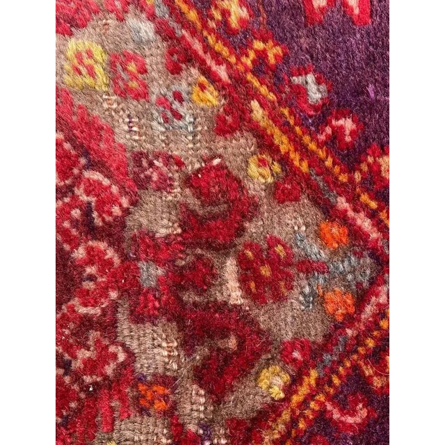 Antique Turkish Yastik Rug For Sale - Image 8 of 18