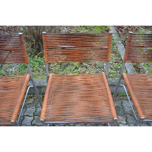 Bar Stools by Tito Agnoli for BBB Bonacina, 1999, Set of 4 For Sale - Image 15 of 18