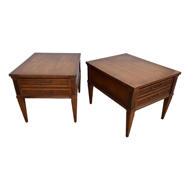 Vintage Mid to Late Twentieth Century AltaVista Lane End Tables, a Pair For Sale