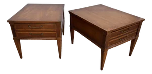 Vintage Mid to Late Twentieth Century AltaVista Lane End Tables, a Pair