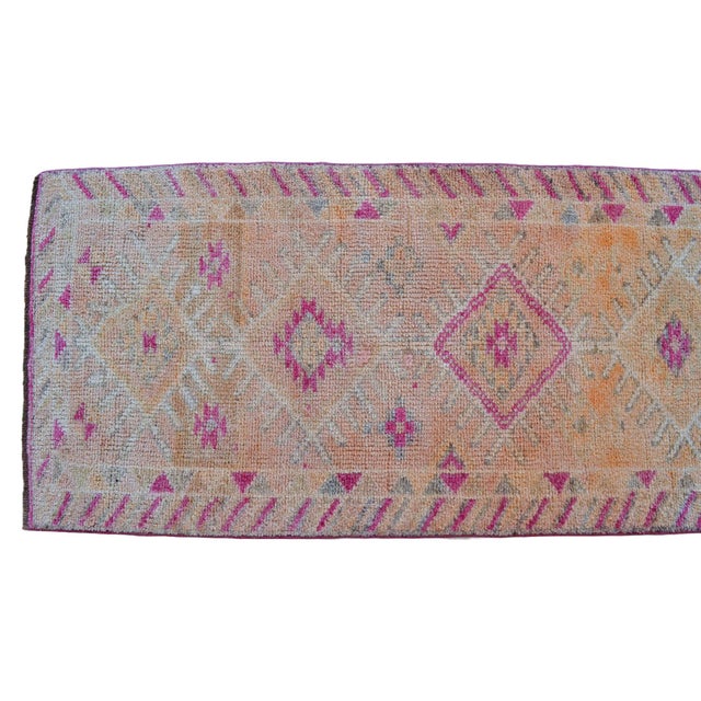 1960s Vintage Kurdish Runner For Sale - Image 9 of 12